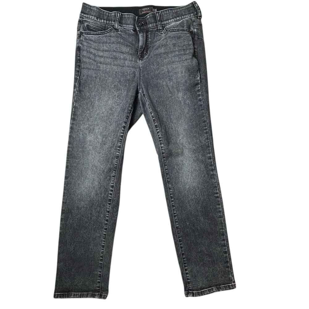 Torrid Gray Bombshell Straight Jeans - image 1